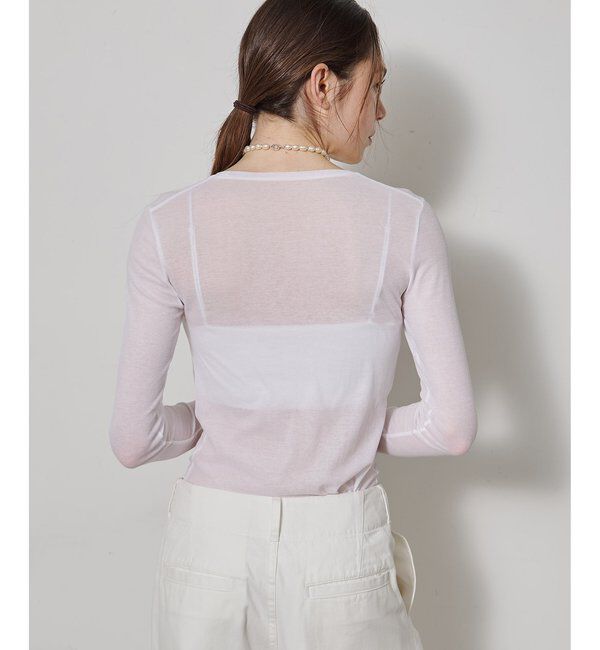  「シアーストレッチロンTEE」|Tシャツ・カットソー|