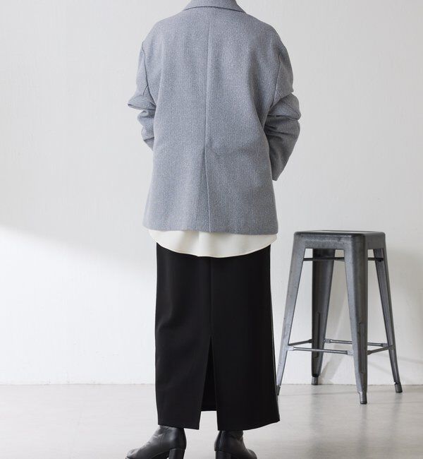  「【伸縮性◎】サイドラメダンボールタイトスカート/セレモニー」|スカート|