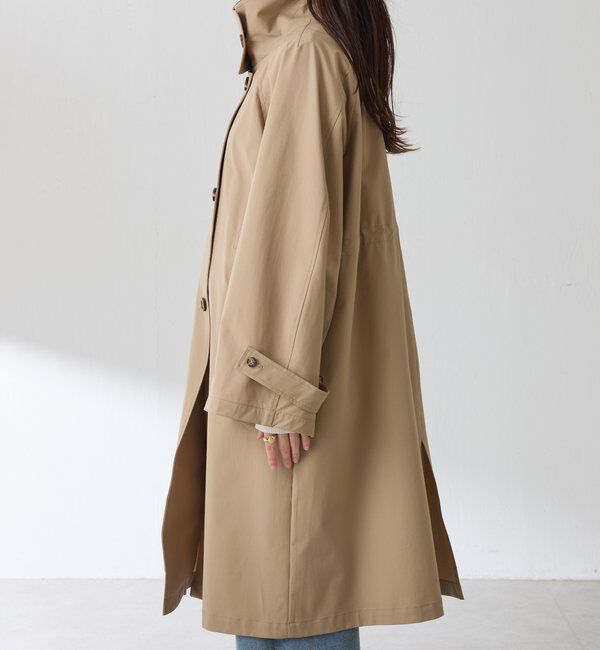  「【手洗いできる/撥水/軽量/ストレッチ】撥水スタンドネックコート」|その他|