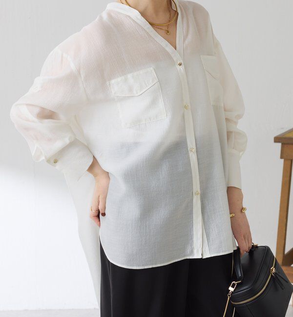  「ヴィンテージライクシアーシャツ」|シャツ・ブラウス|