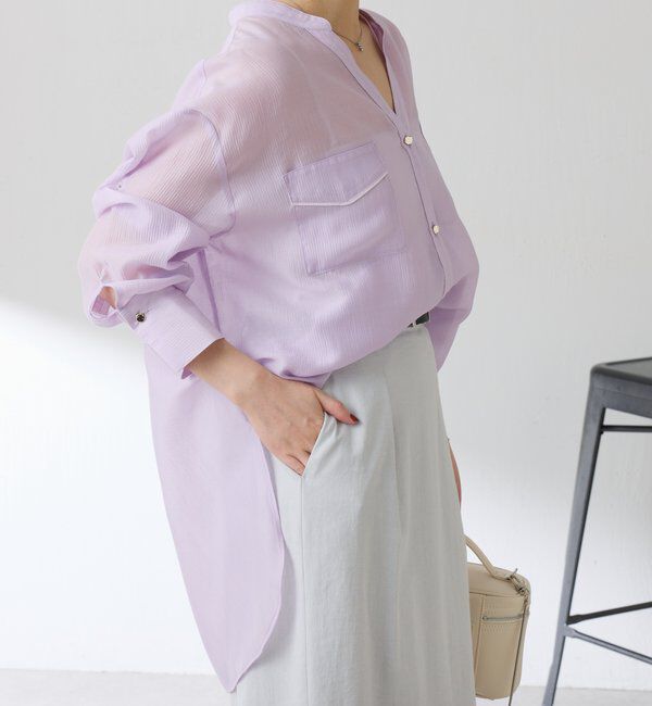  「ヴィンテージライクシアーシャツ」|シャツ・ブラウス|