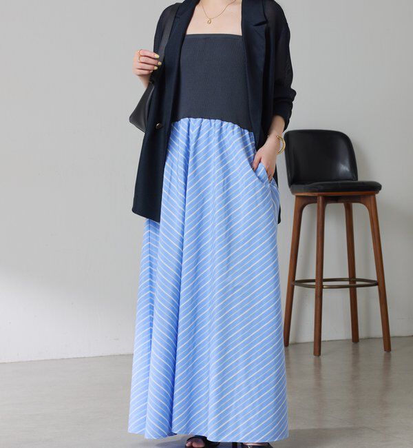  「ベアフレアーワンピース」|ワンピース|