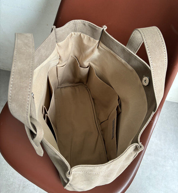  「【WEB限定】スエードPUショッパートート」|トートバッグ|