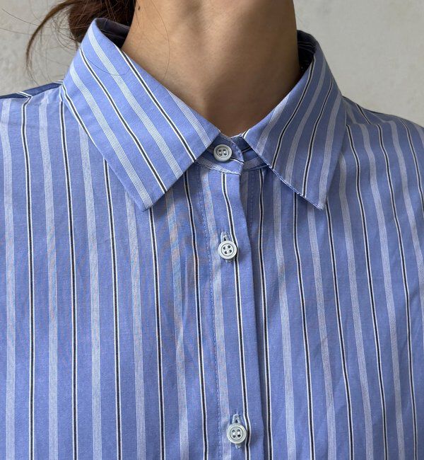  「【WEB限定】クレイジーパターンストライプシャツ」|シャツ・ブラウス|