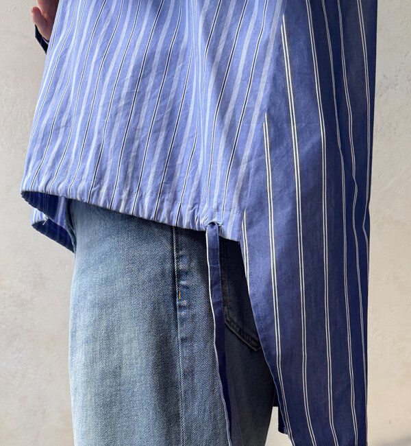  「【WEB限定】クレイジーパターンストライプシャツ」|シャツ・ブラウス|