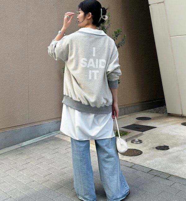  「【インフルエンサーOKOCHI企画】リバーシブルロゴスウェット」|Tシャツ・カットソー|