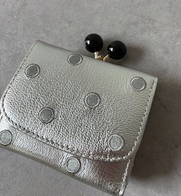  「【WEB限定】アクリル玉3つ折りウォレット」|その他|