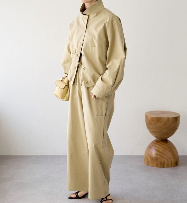  「【A・MONN(アモン)】ミリタリースタンドシャツ」|シャツ・ブラウス|