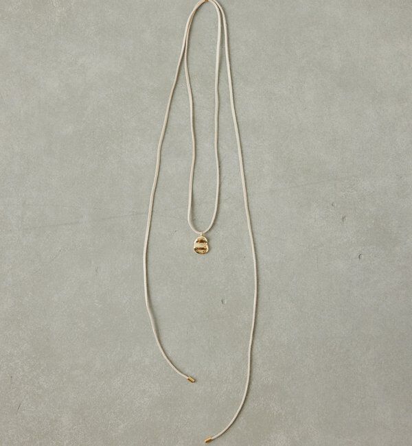  「メタルトップコードネックレス」|ネックレス|