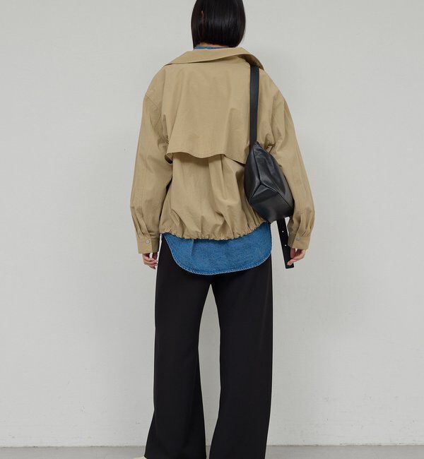  「【CHIKAコラボ】ハイカラーブルゾン」|ブルゾン・スタジャン|