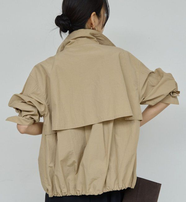  「【CHIKAコラボ】ハイカラーブルゾン」|ブルゾン・スタジャン|