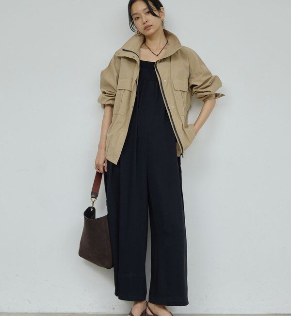  「【CHIKAコラボ】ハイカラーブルゾン」|ブルゾン・スタジャン|