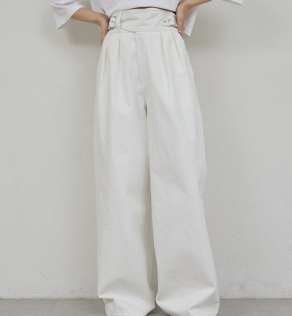  「【PEAS】【セットアップ対応】デニムグルカパンツ」|デニム|