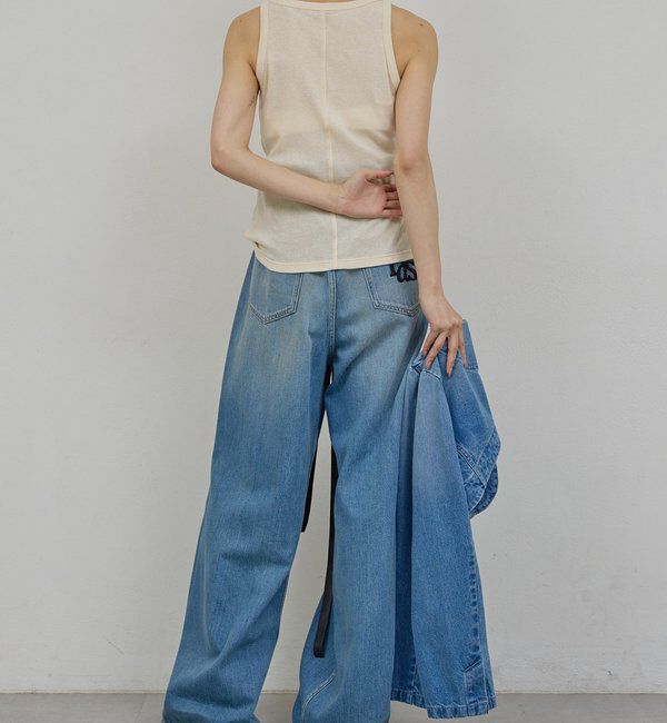  「【PEAS】カバーテレコタンク」|Tシャツ・カットソー|