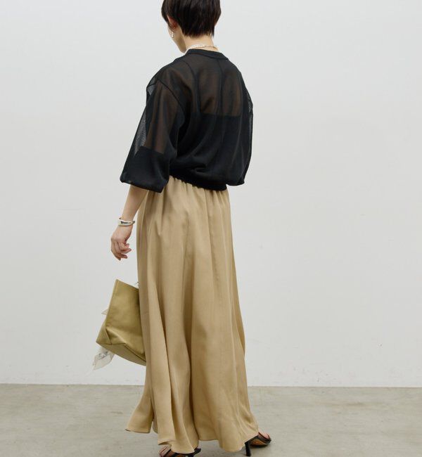  「【手洗い可】グロスシアープルオーバー」|ニット・セーター|