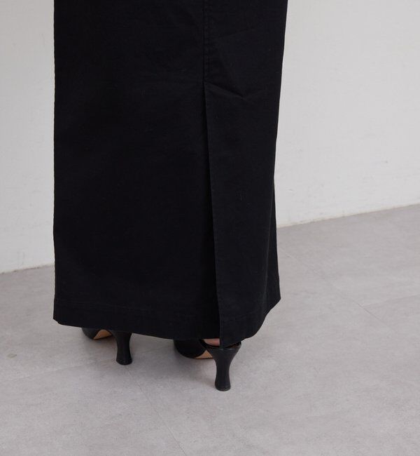  「【CHIKAコラボ】チノストレッチスカート」|スカート|