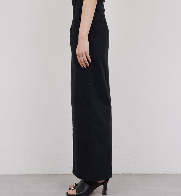  「【CHIKAコラボ】チノストレッチスカート」|スカート|