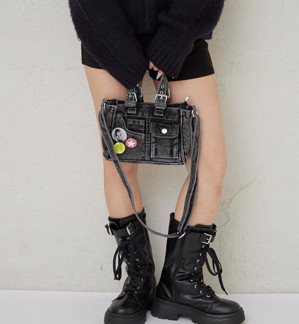  「【WEB限定】2WAYデニムショルダーバッグ」|ショルダー・メッセンジャー|