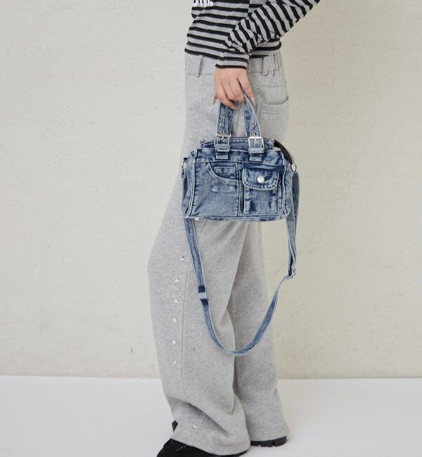  「【WEB限定】2WAYデニムショルダーバッグ」|ショルダー・メッセンジャー|