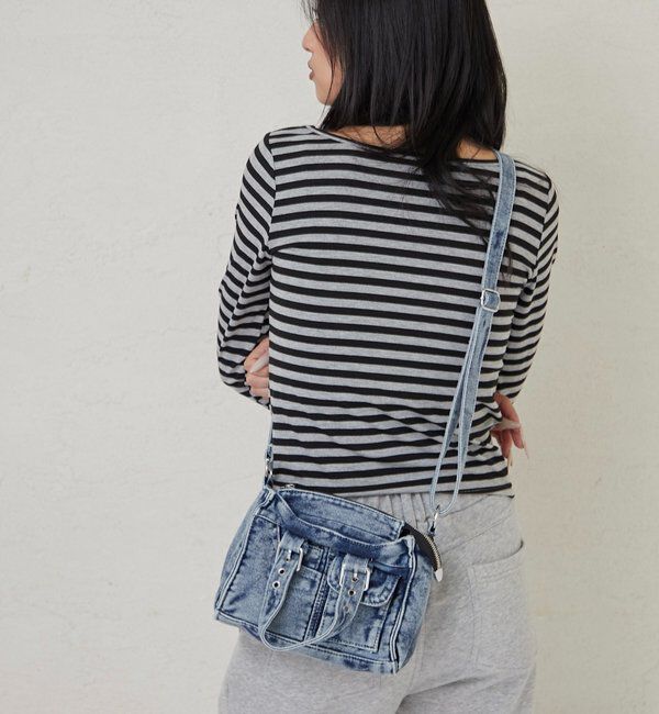  「【WEB限定】2WAYデニムショルダーバッグ」|ショルダー・メッセンジャー|