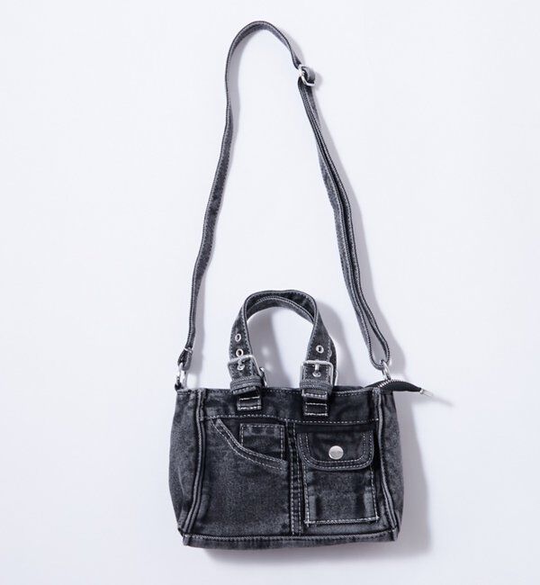  「【WEB限定】2WAYデニムショルダーバッグ」|ショルダー・メッセンジャー|