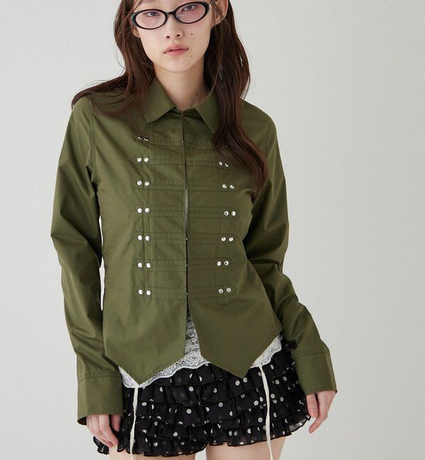  「ナポレオンコンパクトシャツ」|シャツ・ブラウス|