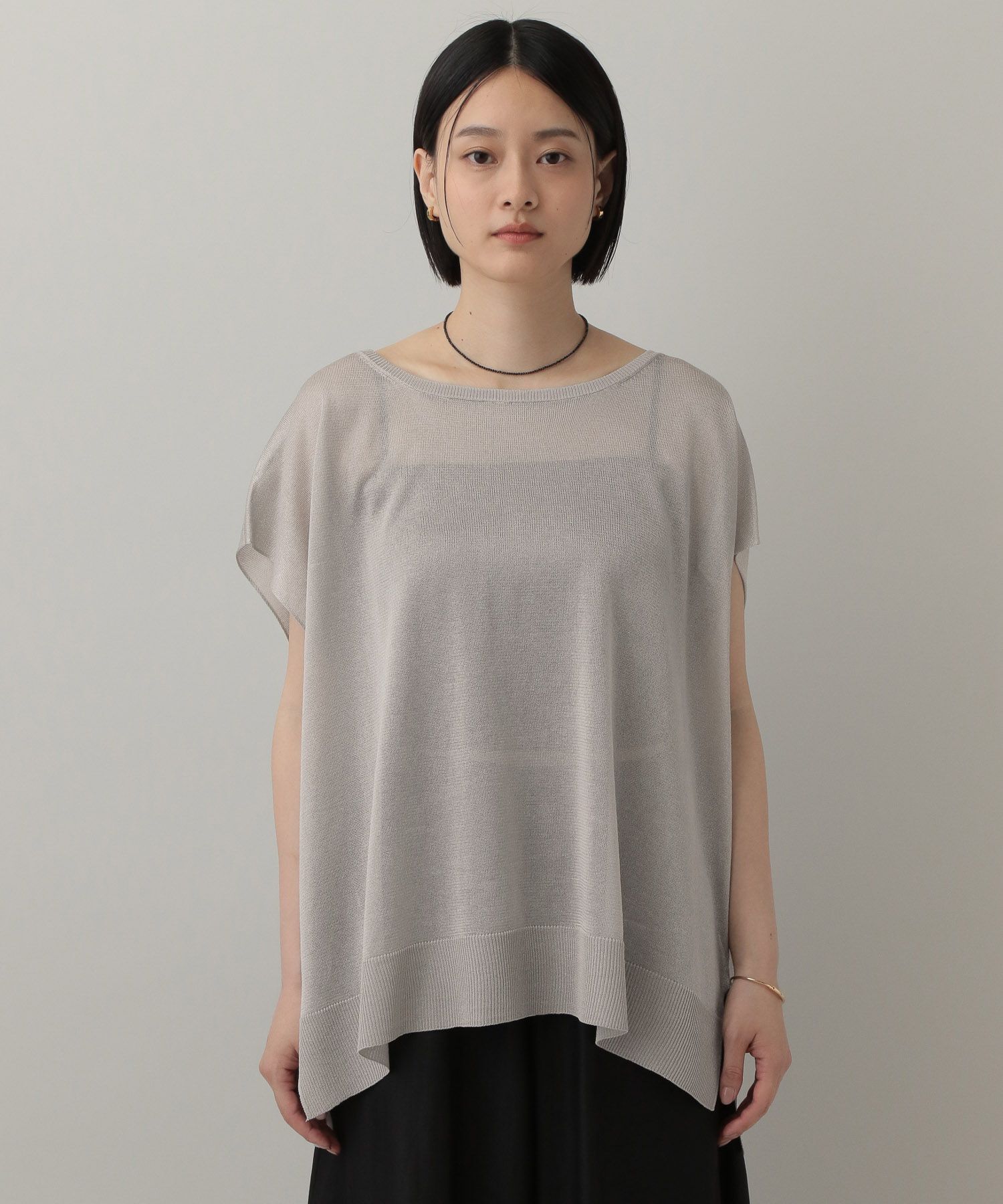 A part by 「【WEB限定】ラメシアーノースリニットプルオーバー」|ニット・セーター|