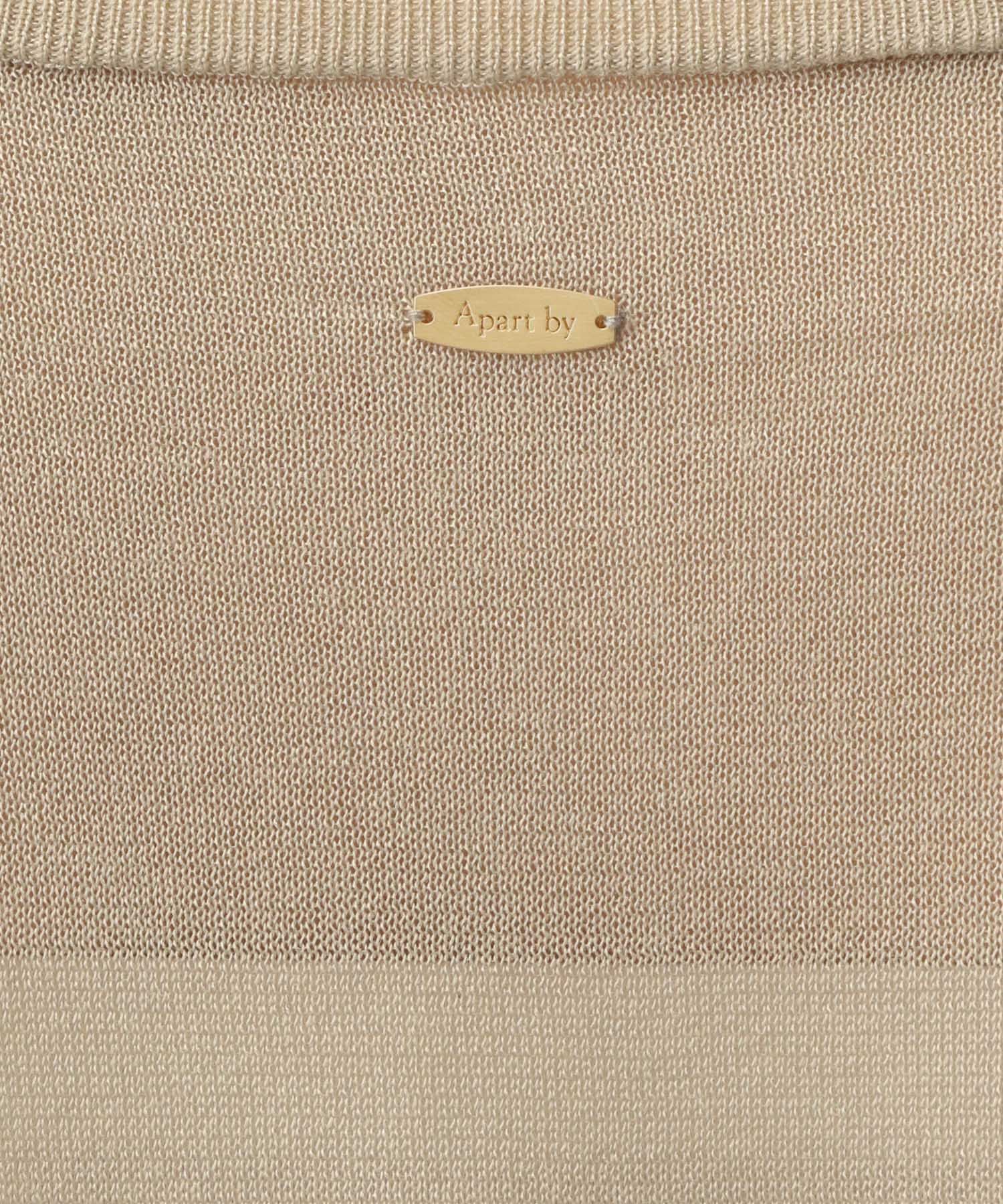 A part by 「【WEB限定】ラメシアーノースリニットプルオーバー」|ニット・セーター|