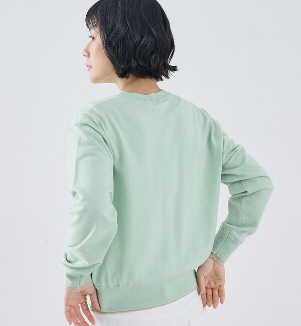 collex「バイカラーコンパクトカーディガン」|カーディガン|