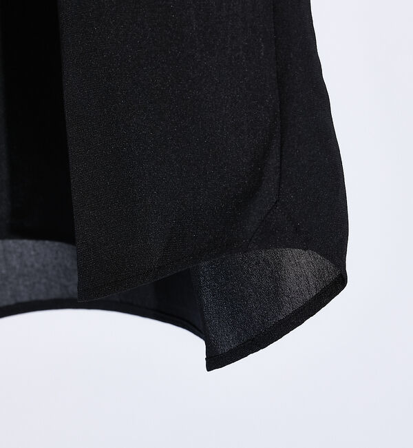 ABAHOUSE「【リネンタッチ】7分袖 カプリシャツ / スキッパーシャツ」|シャツ・ブラウス|