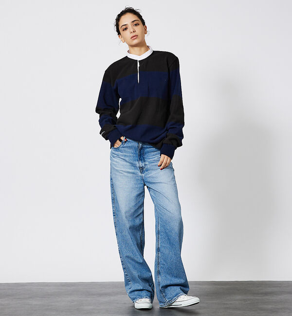 ABAHOUSE「【BARBARRIAN / バーバリアン】HENLEY NECK/ヘンリーネック」|Tシャツ・カットソー|