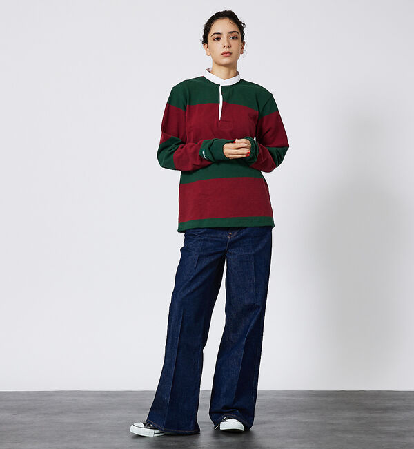 ABAHOUSE「【BARBARRIAN / バーバリアン】HENLEY NECK/ヘンリーネック」|Tシャツ・カットソー|