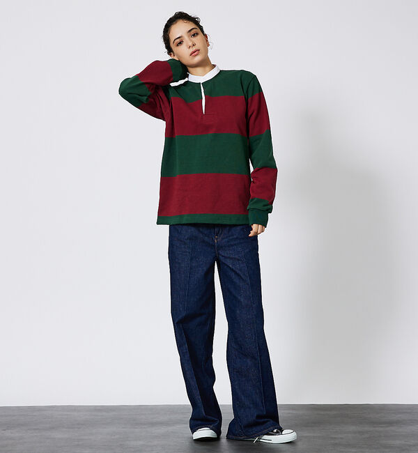 ABAHOUSE「【BARBARRIAN / バーバリアン】HENLEY NECK/ヘンリーネック」|Tシャツ・カットソー|