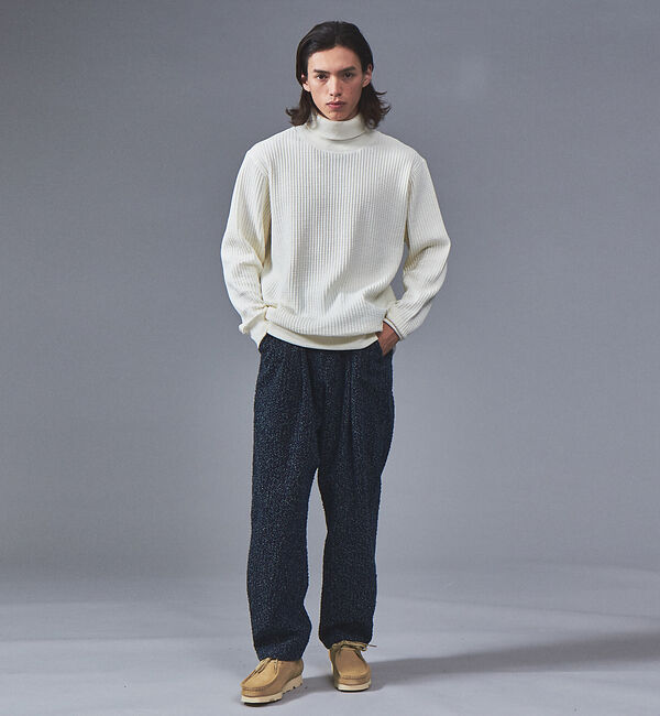 ABAHOUSE「【JEMORGAN/ジェーイーモーガン】ビックワッフル タートルネック カットソ」|Tシャツ・カットソー|