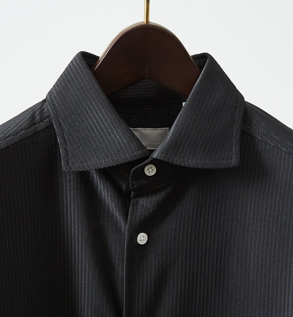 ABAHOUSE「【ON/OFF兼用】トリコット サッカー 長袖シャツ」|シャツ・ブラウス|