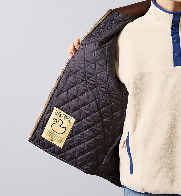 ABAHOUSE「【POLER/ポーラー】DUCK CANVAS VEST/中綿/ユニセックス【W」|ベスト・ジレ|