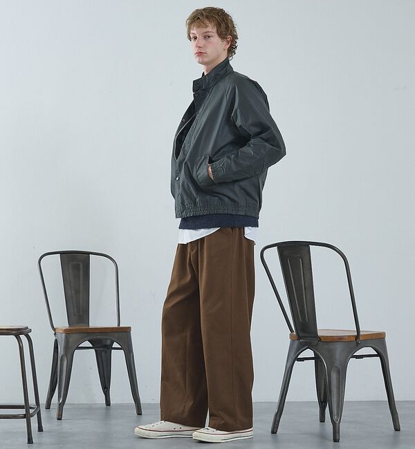 ABAHOUSE「2タック チノワイドパンツ / イージーパンツ【追加生産】」|その他|