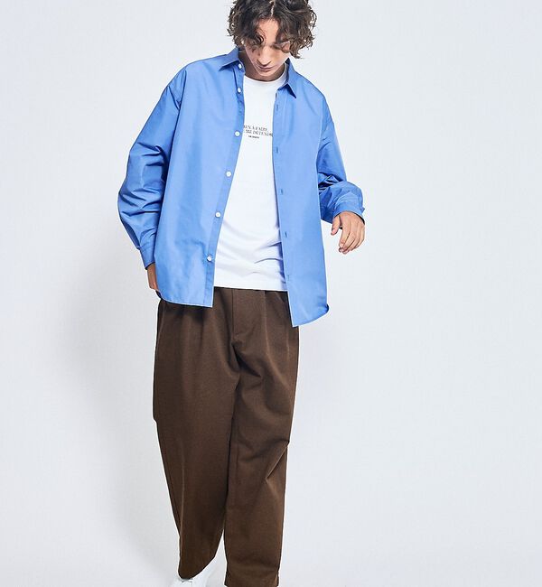 ABAHOUSE「2タック チノワイドパンツ / イージーパンツ【追加生産】」|その他|