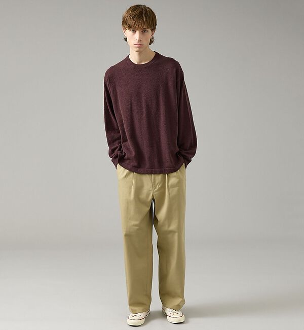 ABAHOUSE「2タック チノワイドパンツ / イージーパンツ【追加生産】」|その他|