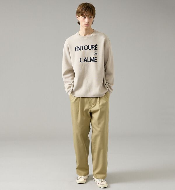 ABAHOUSE「2タック チノワイドパンツ / イージーパンツ【追加生産】」|その他|