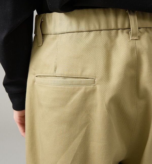 ABAHOUSE「2タック チノワイドパンツ / イージーパンツ【追加生産】」|その他|