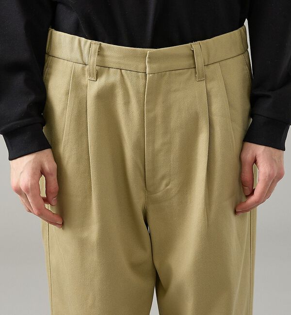 ABAHOUSE「2タック チノワイドパンツ / イージーパンツ【追加生産】」|その他|