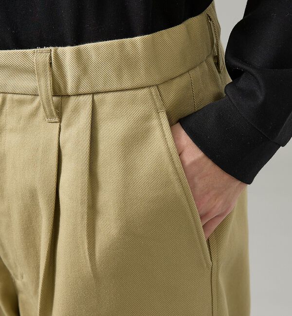 ABAHOUSE「2タック チノワイドパンツ / イージーパンツ【追加生産】」|その他|