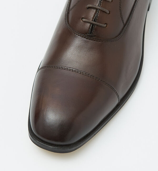 alfredoBANNISTER「【WEB別注】 スクエア内羽根ストレートチップ」|ビジネス・ドレスシューズ|