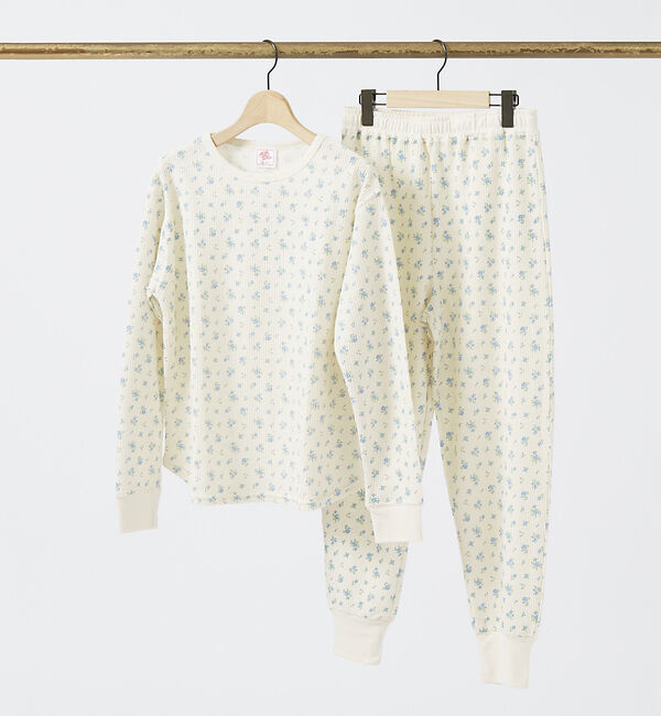 Rouge vif「【JEMORGAN/ジェーイーモーガン】ルームウェア 3点セット / 長袖&長ズ」|Tシャツ・カットソー|