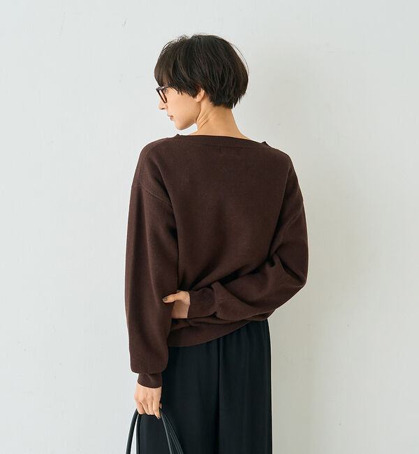 Rouge vif「ノエルロゴニットプルオーバー」|ニット・セーター|