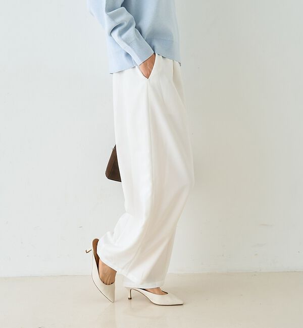 Rouge vif「タックイージー コクーンパンツ」|その他|