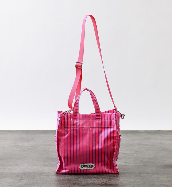 Rouge vif「【OUTDOOR PRODUCTS / アウトドアプロダクツ】Stripe2wa」|ショルダー・メッセンジャー|