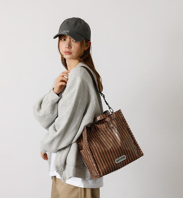 Rouge vif「【OUTDOOR PRODUCTS / アウトドアプロダクツ】Stripe2wa」|ショルダー・メッセンジャー|