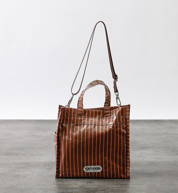 Rouge vif「【OUTDOOR PRODUCTS / アウトドアプロダクツ】Stripe2wa」|ショルダー・メッセンジャー|
